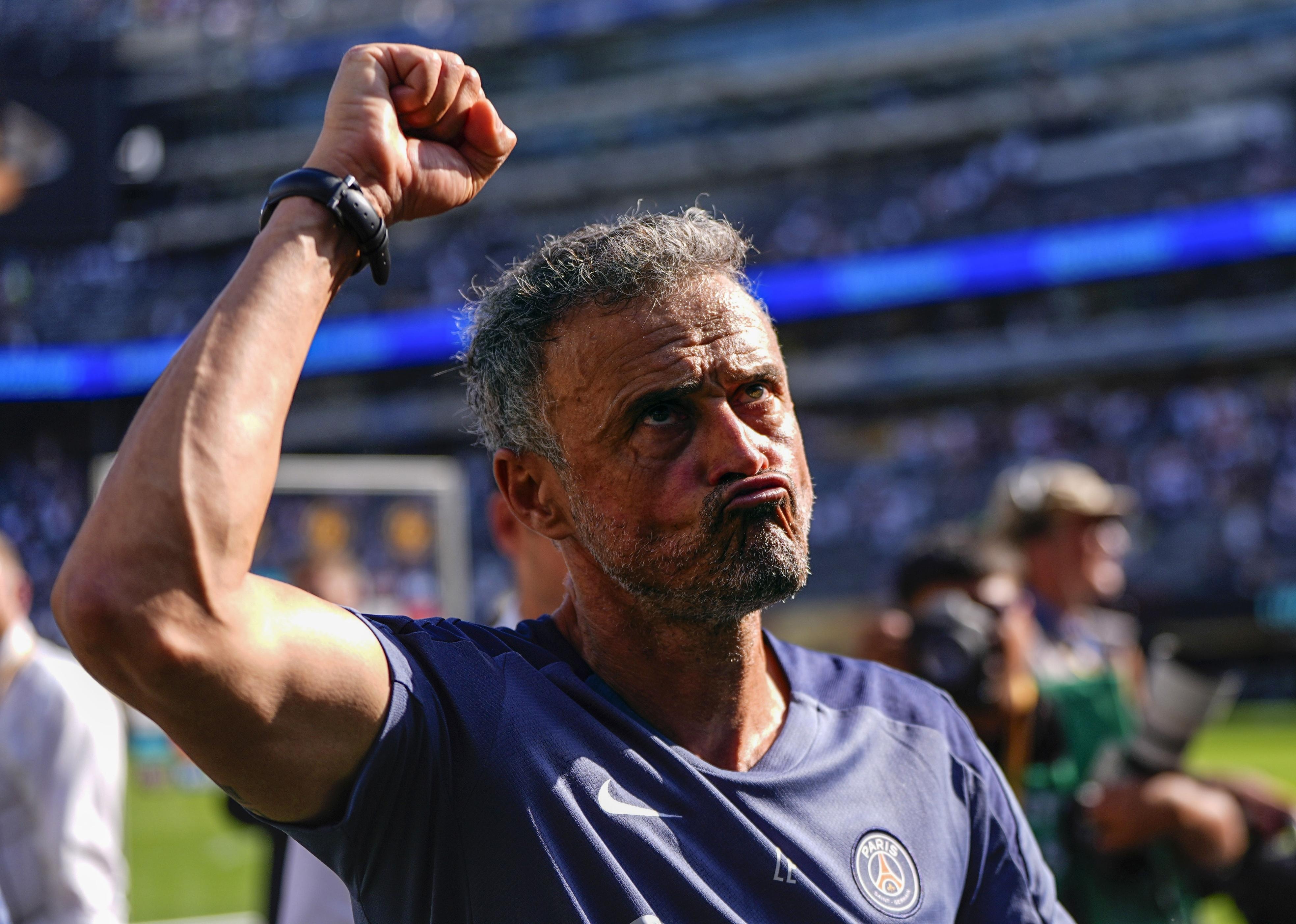 开云入口-恩里克:登贝莱的进球不可思议,简直就像游戏里才有的画面